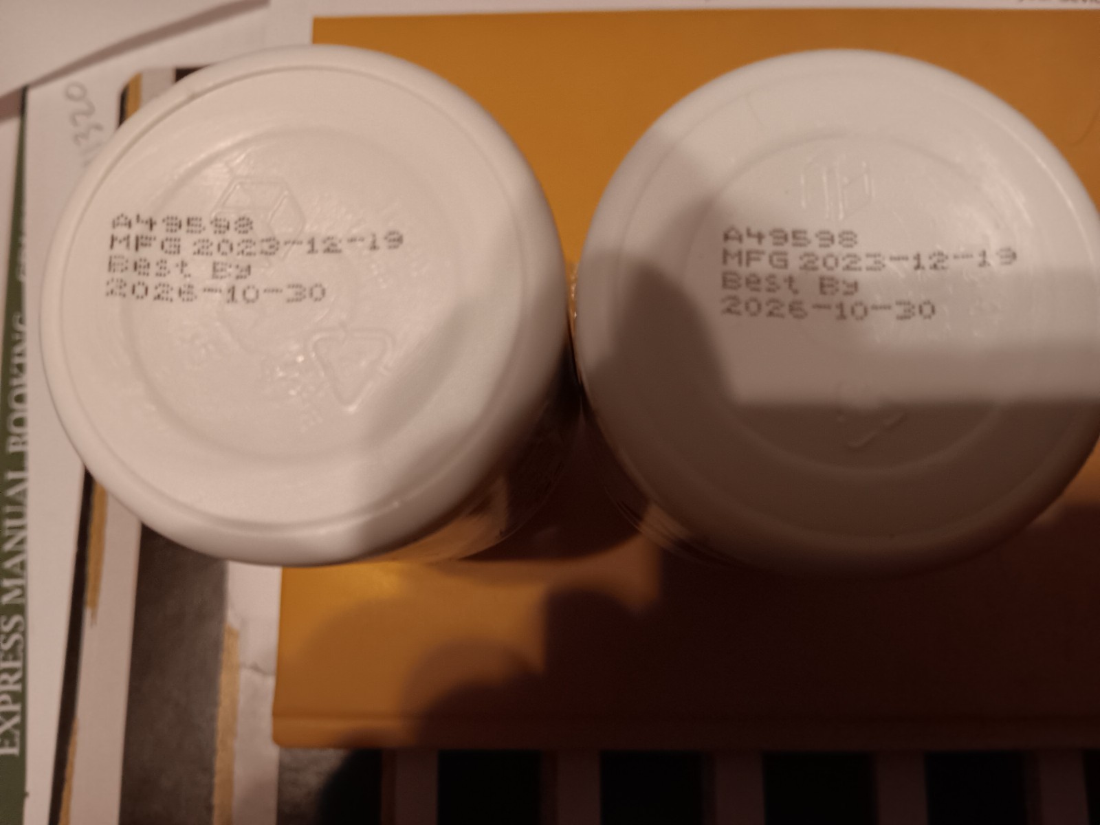 Lot Of 2 Angels Women’s Prenatal Vitamin Mineral 180ct Each 10/2026