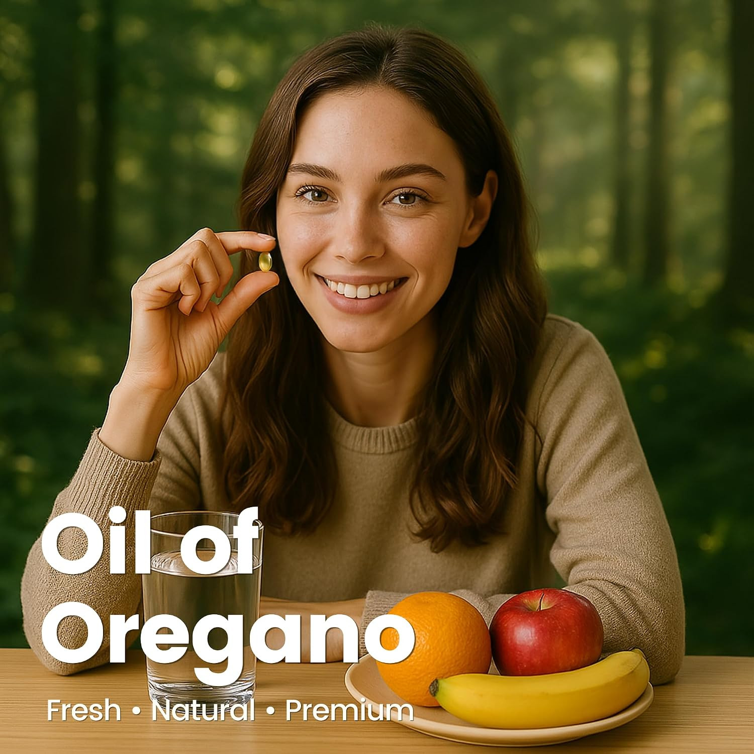 Oil of Oregano with Black Seed Oil & Moringa, Organic, 300 Softgels | Aceite De