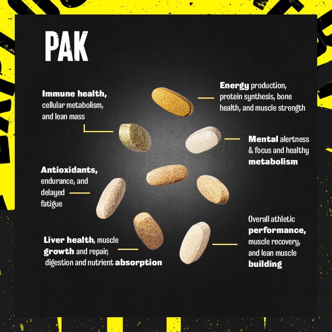(2 Pack) Animal Pak Multivitamin Sports Nutrition 30 Packets FREESHIP