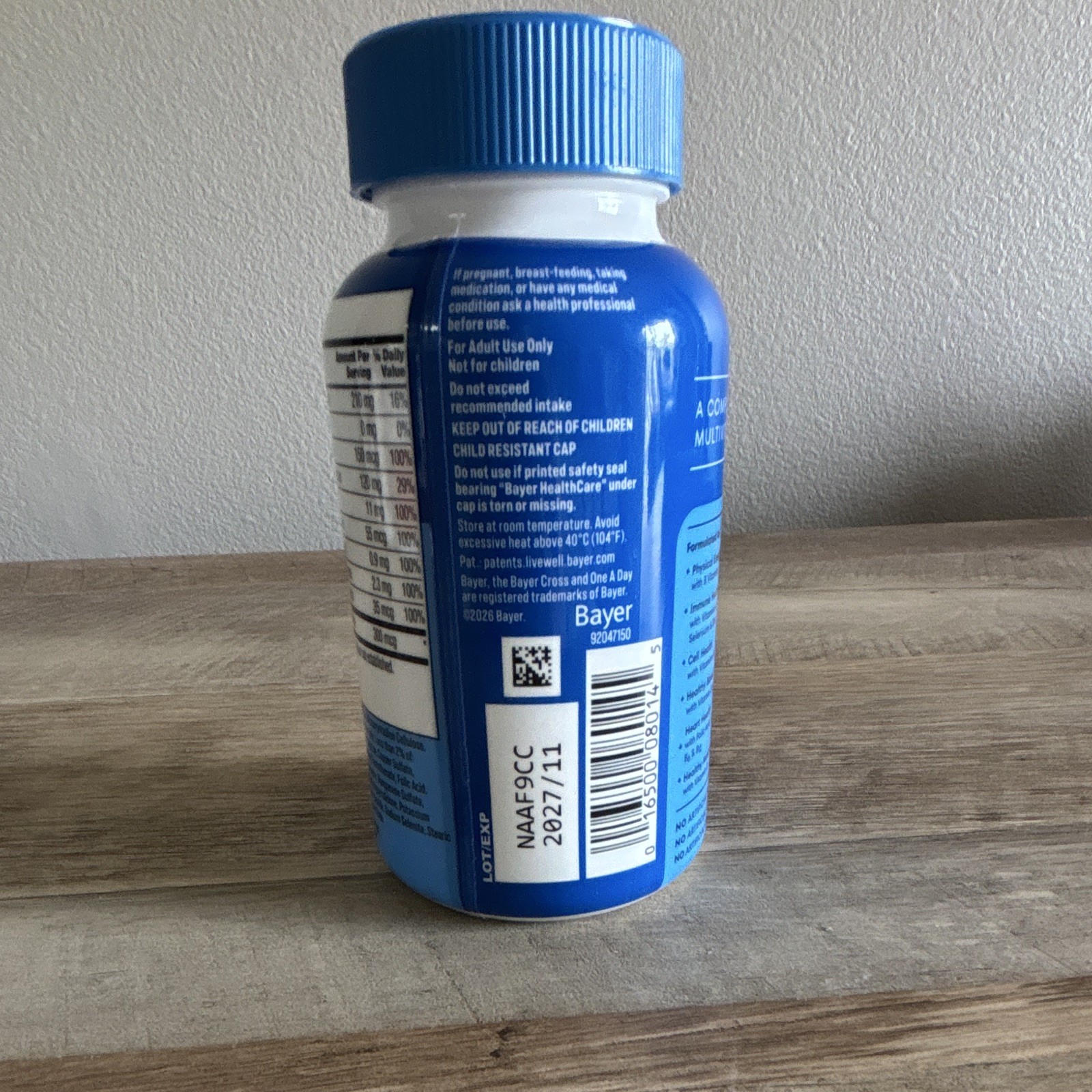 One A Day Men’s Complete Multi Vitamin Dietary Supplement – 200 Tablets