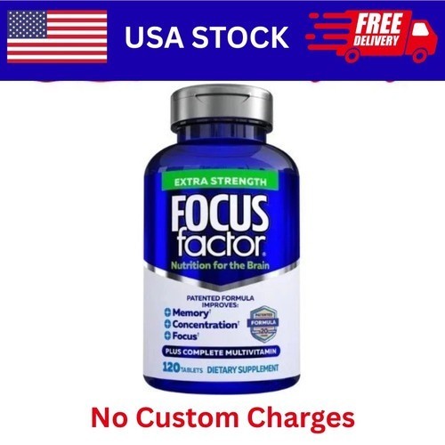 FOCUS Factor Dietary Supplement Nutrition for the Brain 180 Tablets EXP 07/2027