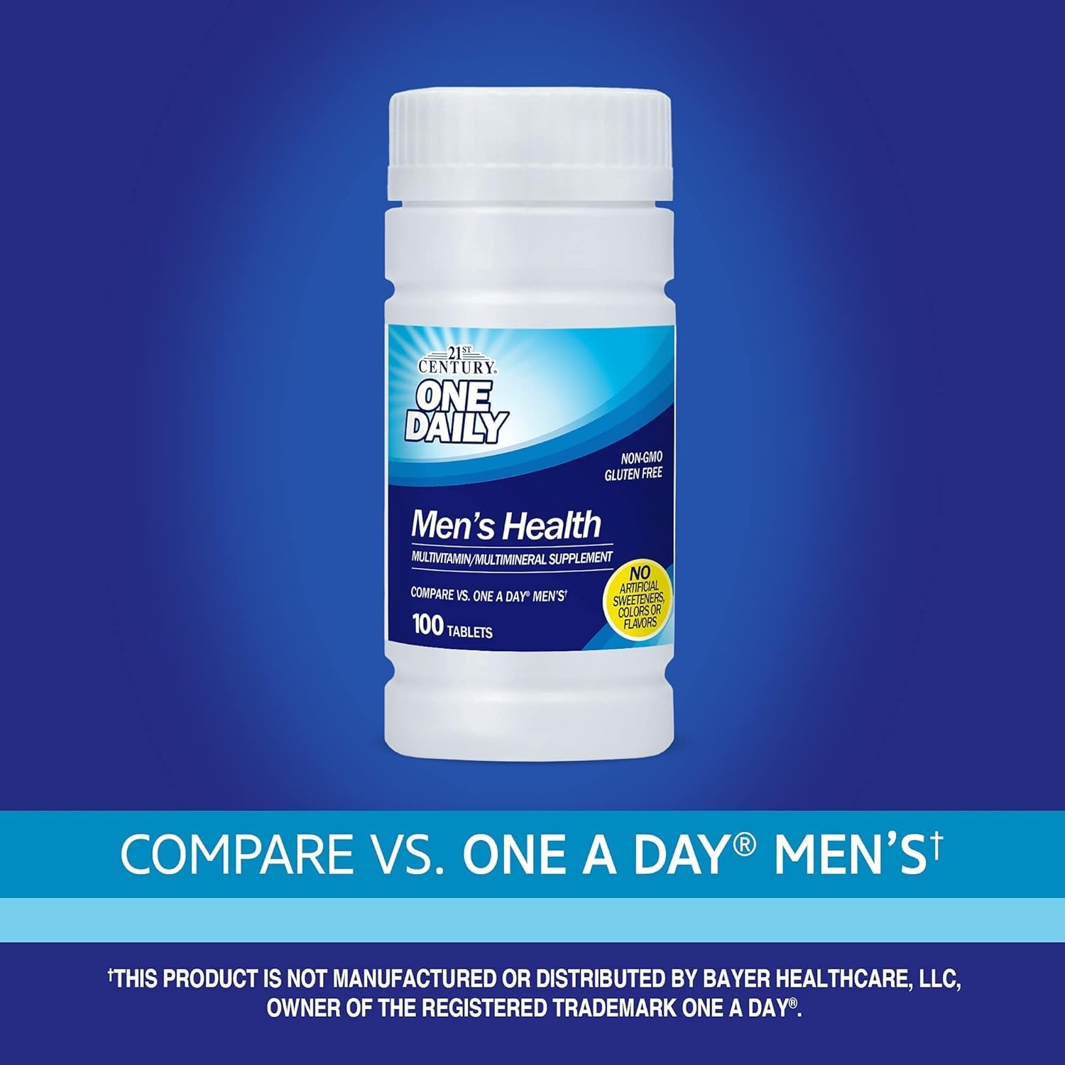 One Daily Men’s Health Tablets, 100 Count