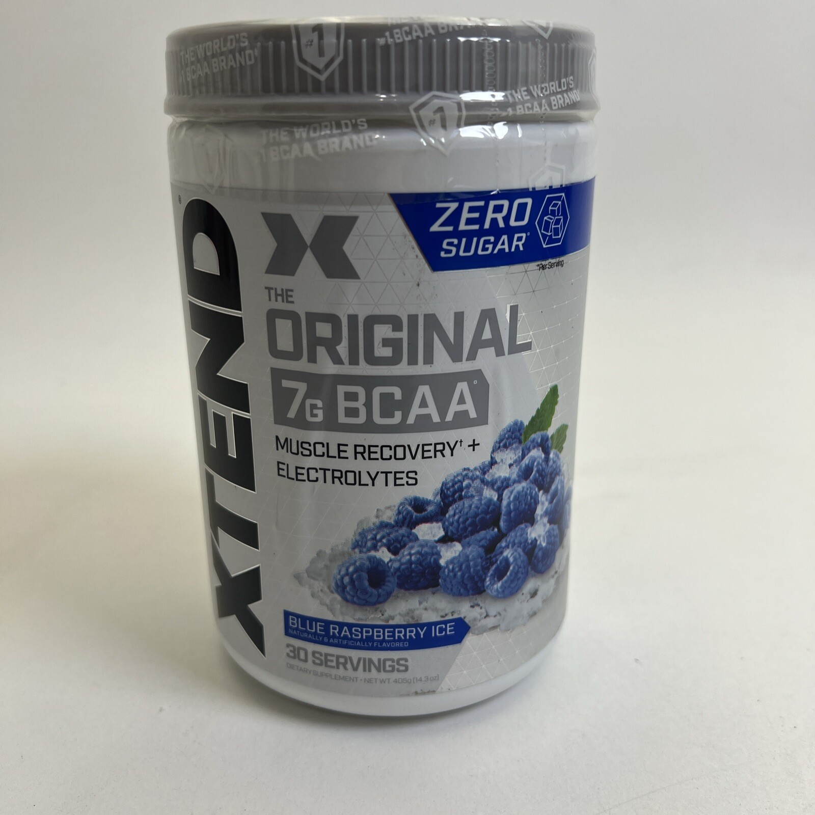 The Original 7G BCAA, Blue Raspberry Ice, 14.3 oz (405 g). 01/2024. 144