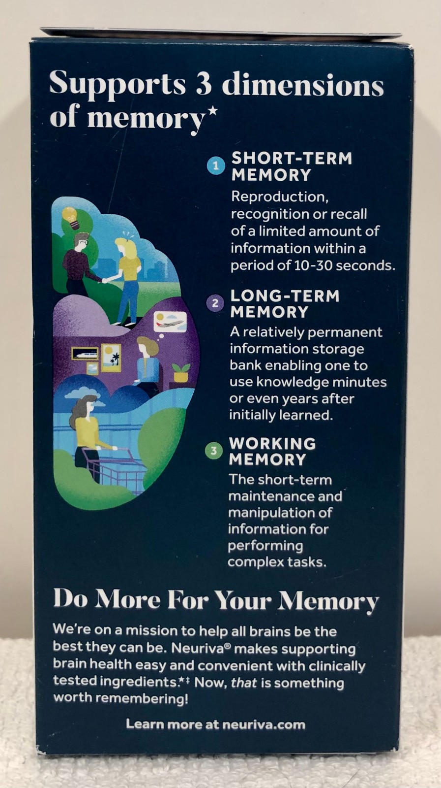 🎁 SCHIFF Neuriva Memory 3D Brain Health Nootropic Supplement S&L Term Mem 05/26