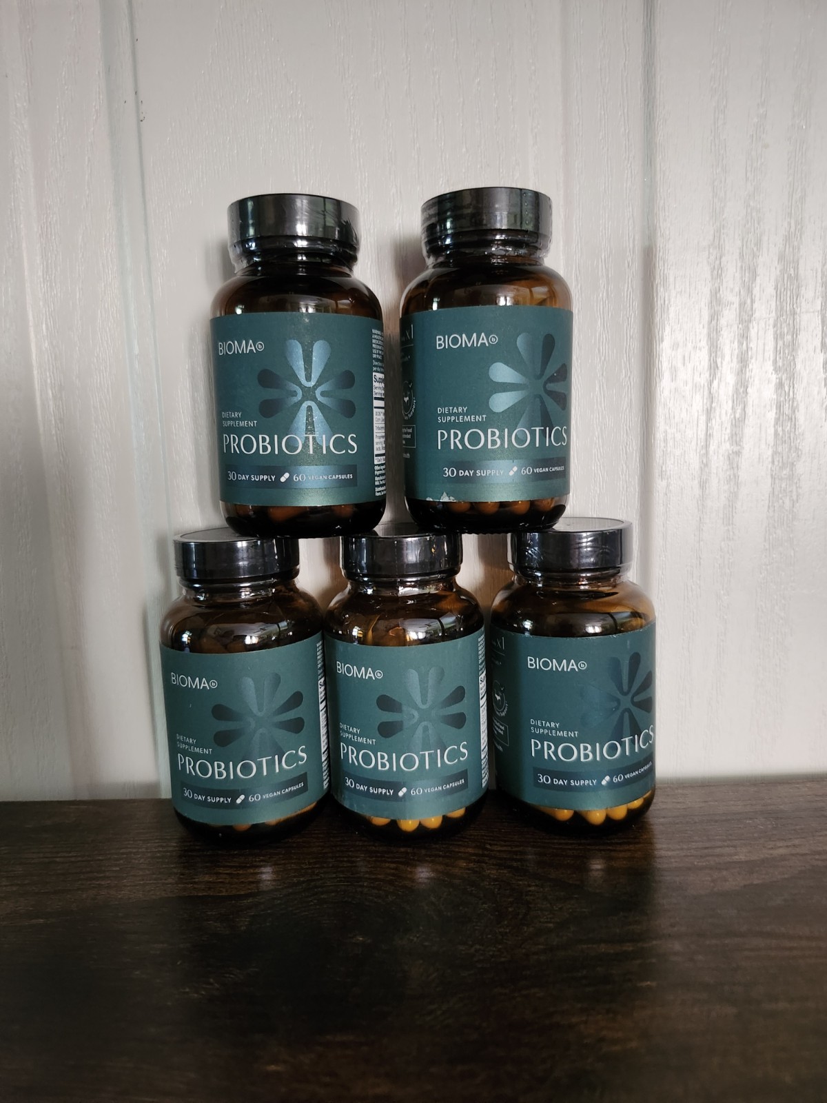 BIOMA 5 Bottles Probiotics Digestive Health & Weightloss Support
