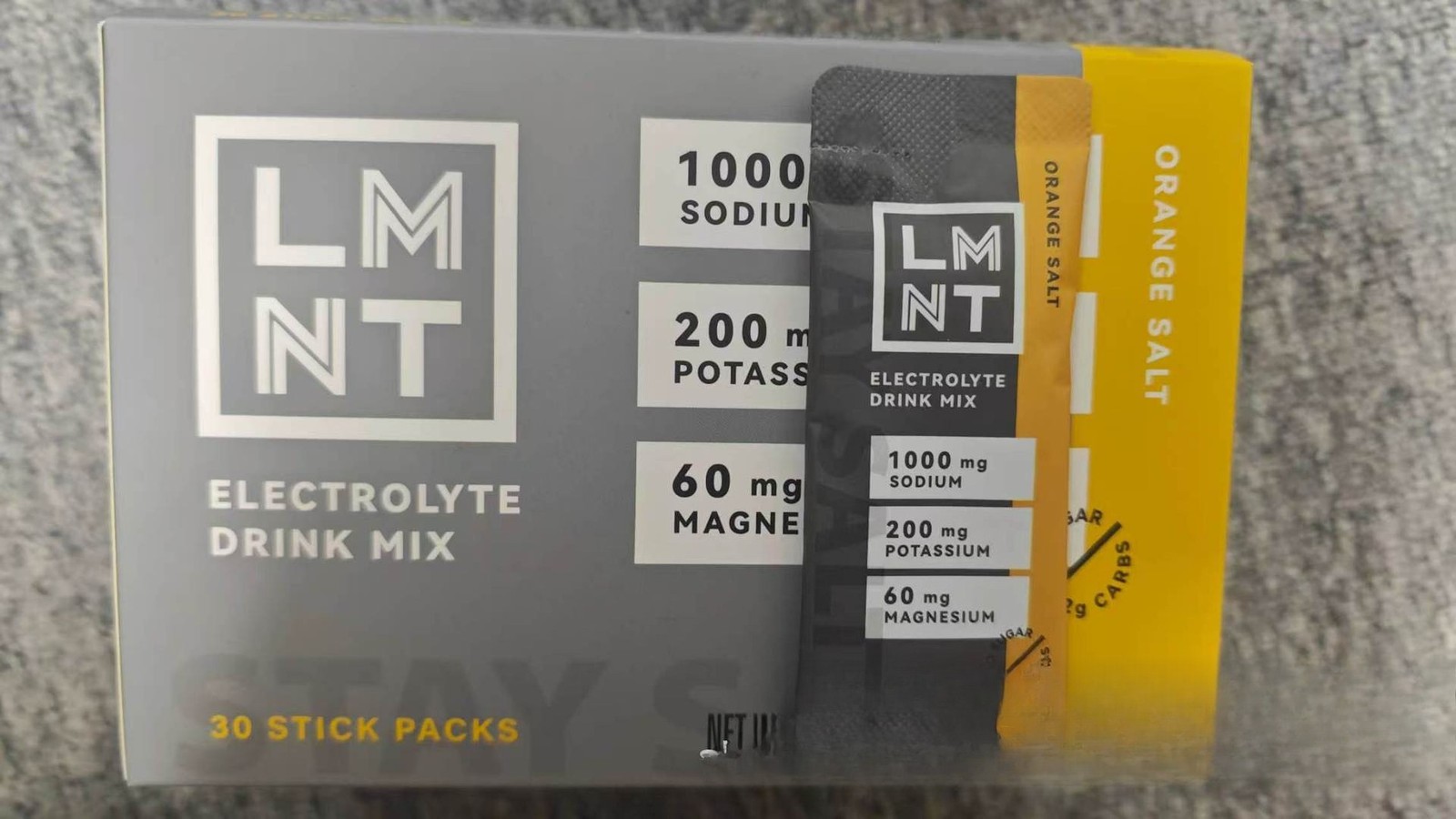 LMNT Electrolytes: 30-Pack Raspberry Salt | Grapefruit | ZERO-Sugar | NEW Keto 1