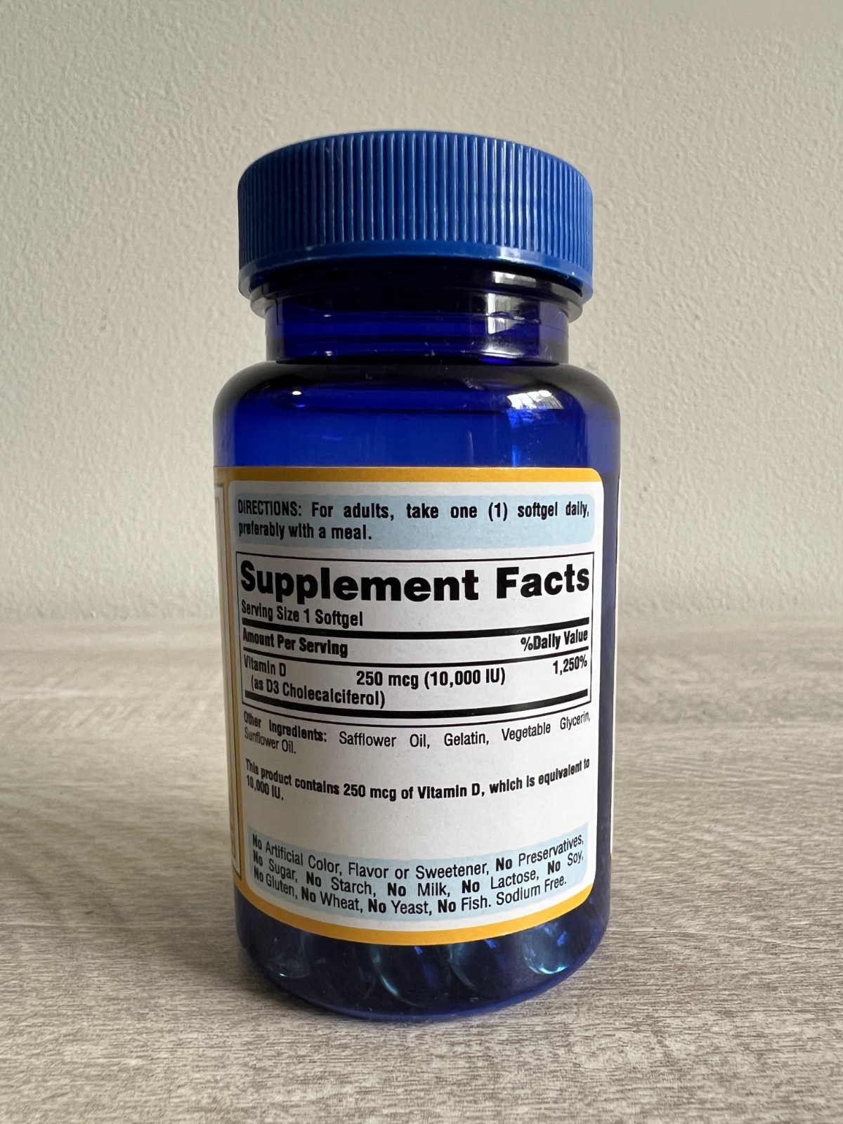 Omega-3 Fish Oil + Vitamin D3 + Vitamin C Bundle | 4 Bottles | 100 Day Supply