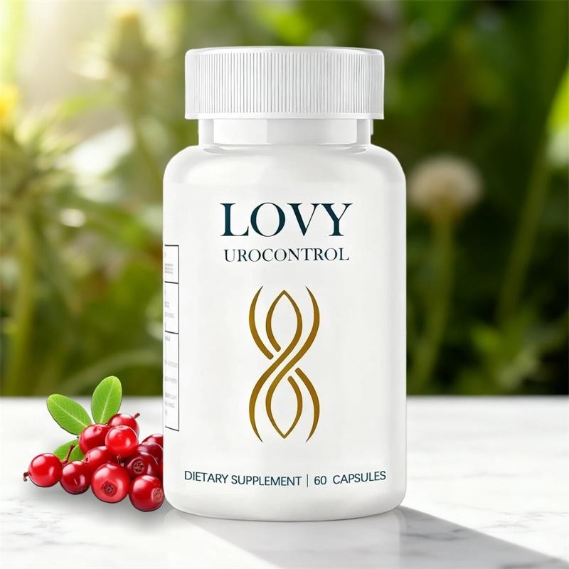 Lovy Urocontrol Capsules, Bladder Health Supplement, Maximum Strength Formula