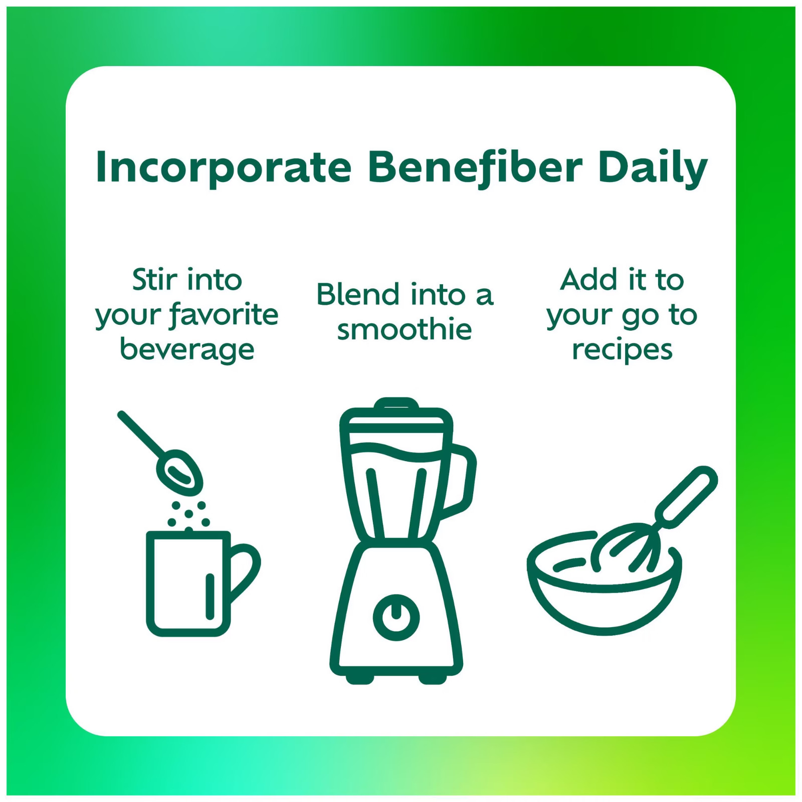 Benefiber Daily Prebiotic Fiber Supplement Powder, Unflavored, 28.9 oz.