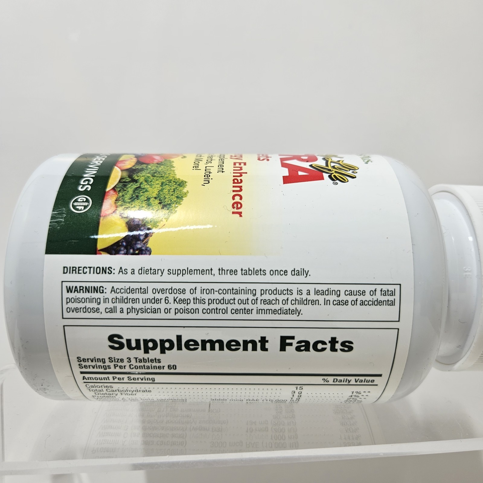 Source of Life Ultra Tablets Multivitamin Whole Life Energy 180 ct Exp 07/2028