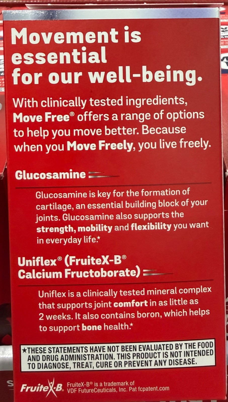 Schiff Move Free Advanced Glucosamine + Chondroitin, Joint Health 200 Tablets