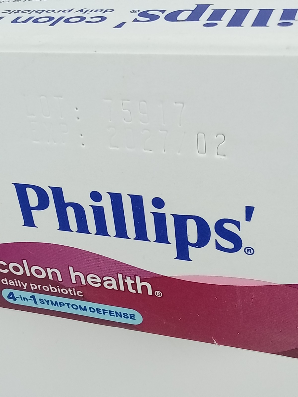 Phillips’ Colon Health Daily Probiotic Capsules, 30 Count BB DATE 02/2027
