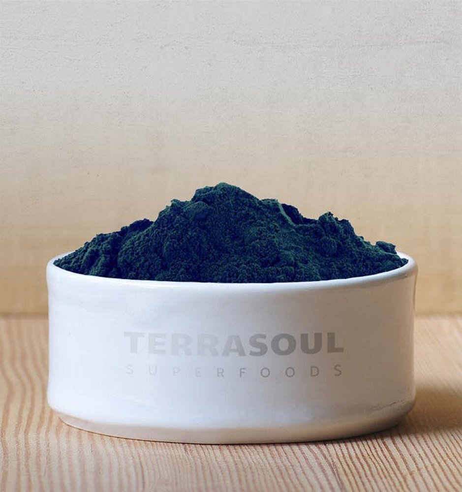 Terrasoul Superfoods Organic Spirulina Powder 6 Ounce Gluten Free Vegan Suppl…