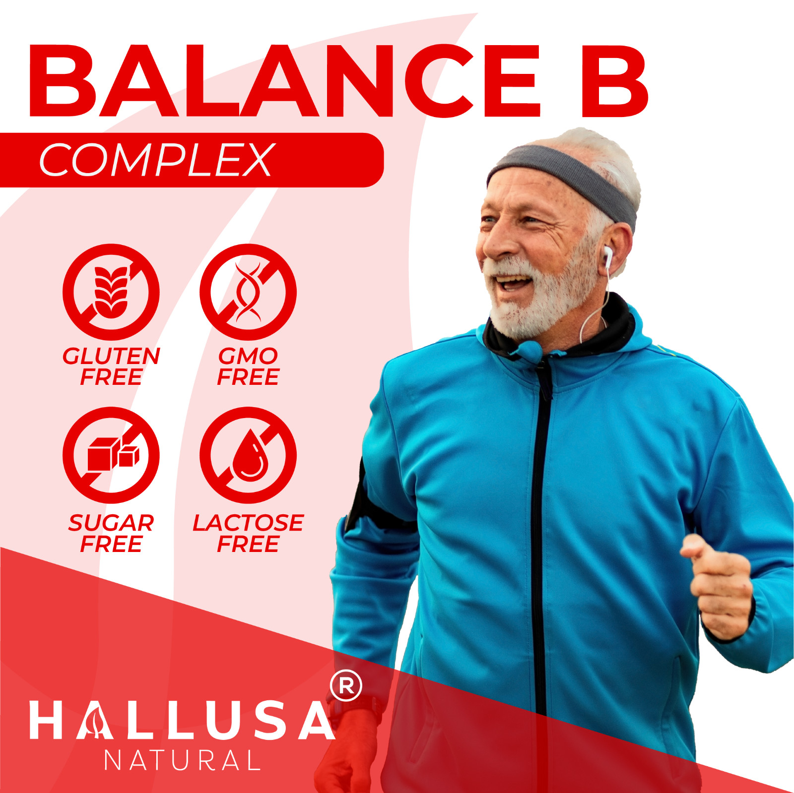 COMPLEX B B1, B2, B3, B5, B6, B8 & B12 – Energy, Nervous & Heart Health – 60 Tab