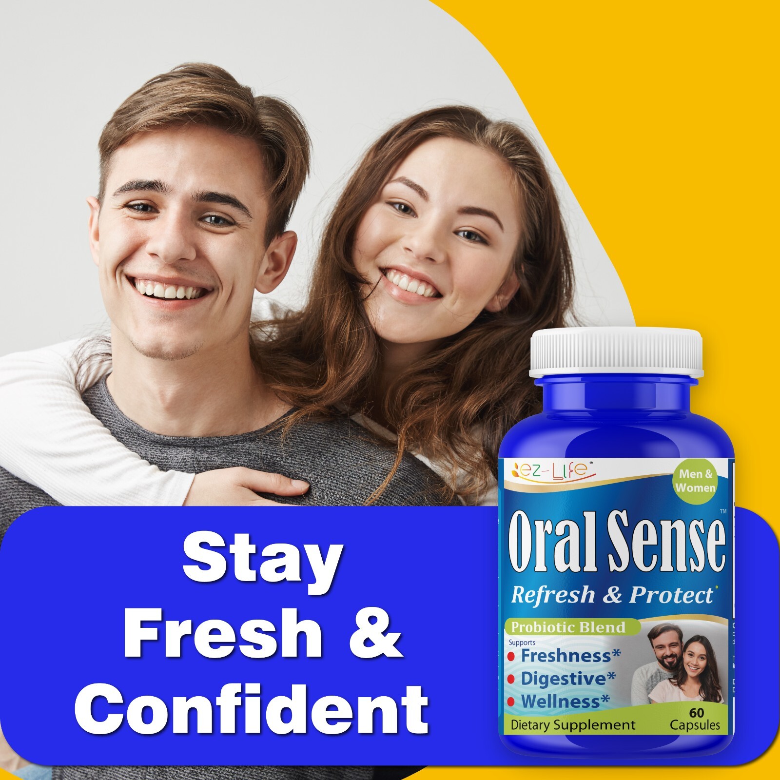 Best Oral Probiotic, Dental Probiotic Supplement Control Bad Breath