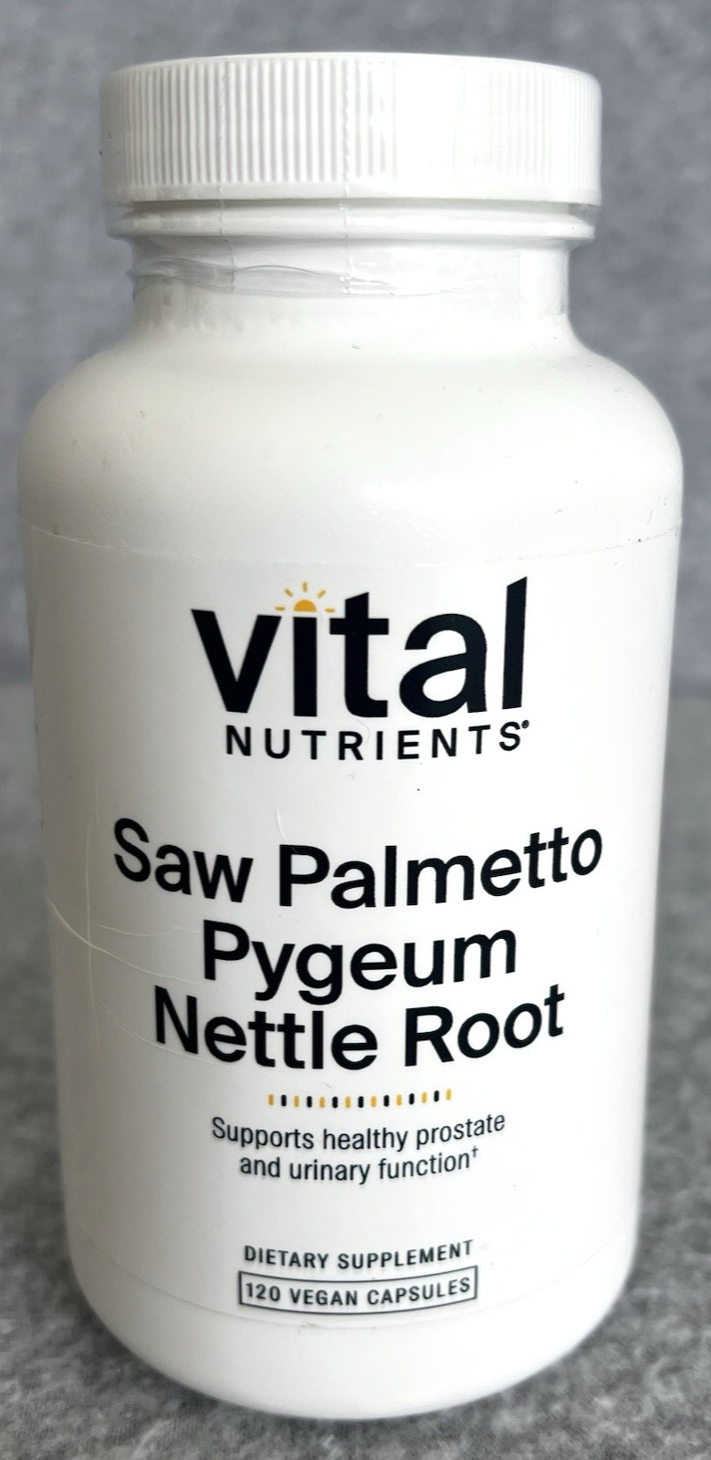 Vital Nutrients Saw Palmetto with Pygeum & Nettle Root Vegan 120 Capsules 9/28
