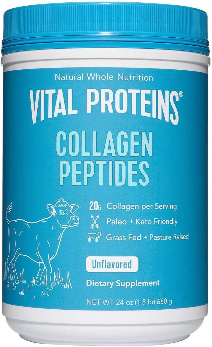Vital Proteins Collagen Peptides Powder Unflavored 24 oz Expires 2029