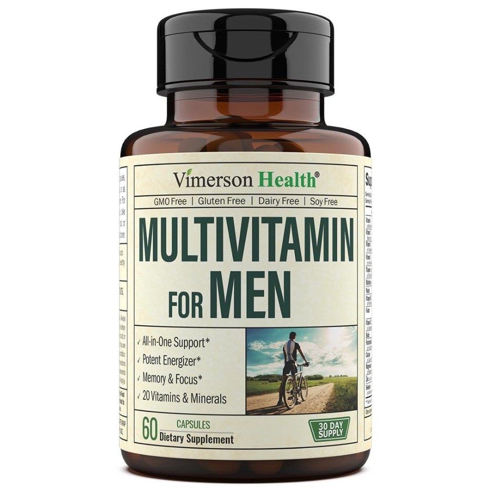Multivitamin For Men – Daily Mens Multivitamins & Multiminerals With 60 capsules