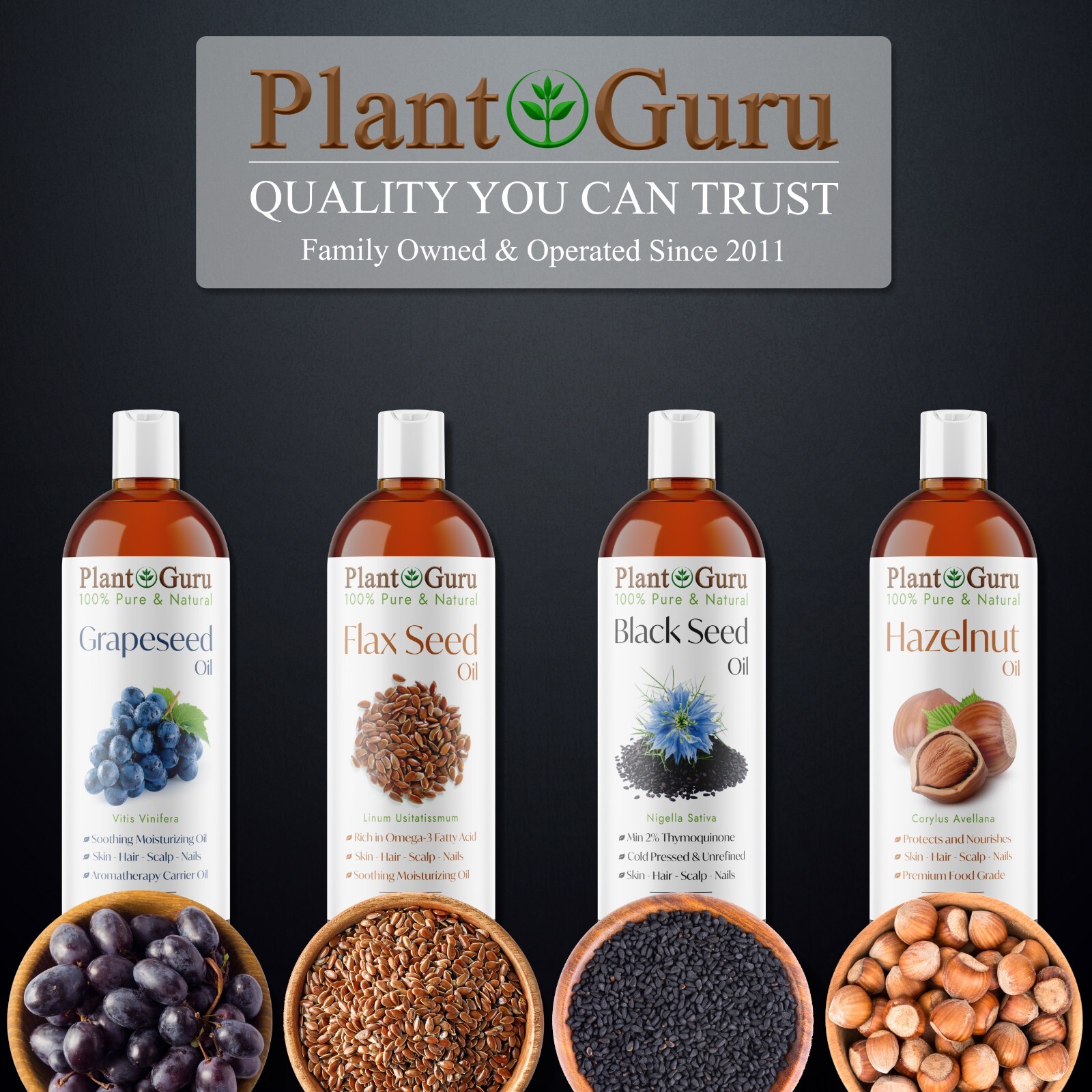 Flaxseed Oil Cold Pressed Unrefined 100% Pure Flax Seed Linseed Liquid Bulk