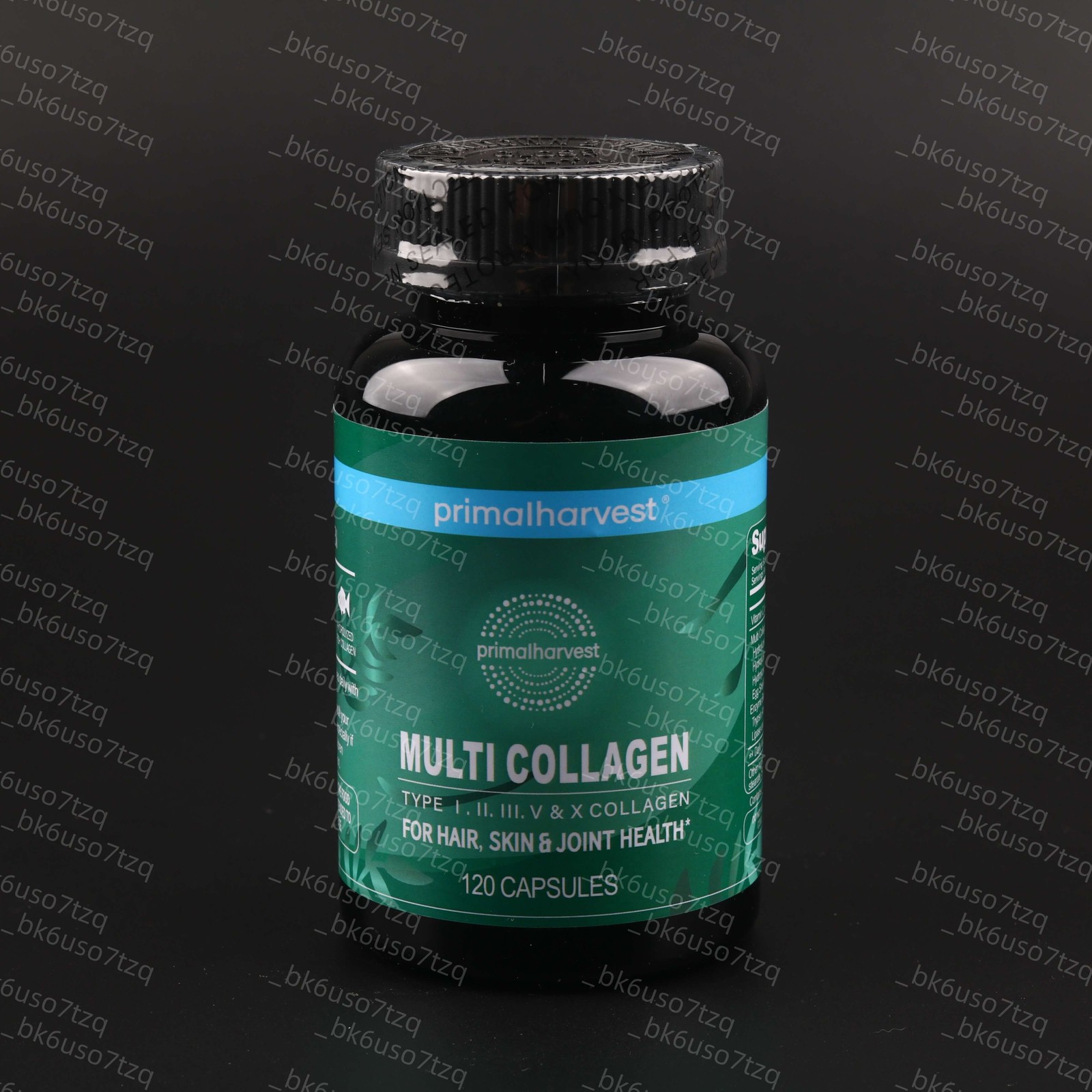 Supplement (I, II, III, V, X) Primal Harvest Multi Collagen 120 Capsules