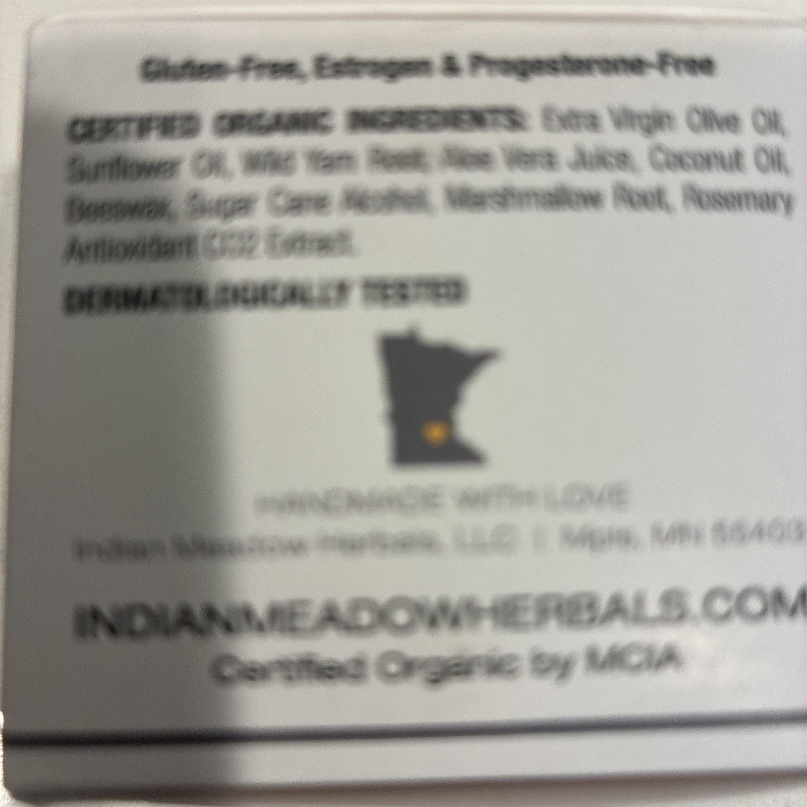 Indian Meadow Herbals Wild Yam Root Cream 2oz – USDA Certified Organic Balanc…