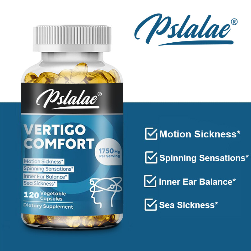Vertigo Comfort Capsules 1750mg – Dizziness Relief Supplements, Body Balance