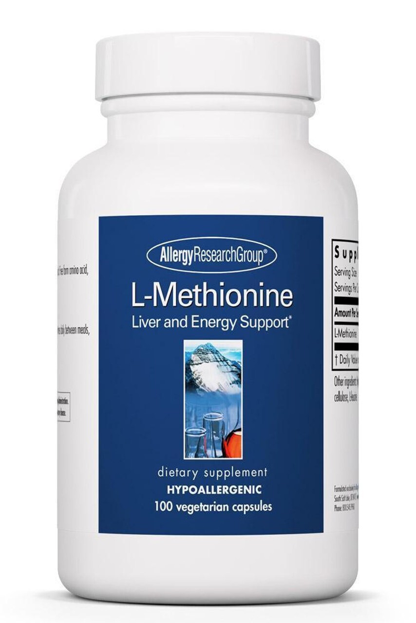 L- Methionine 100 vegcaps Allergy Research Group