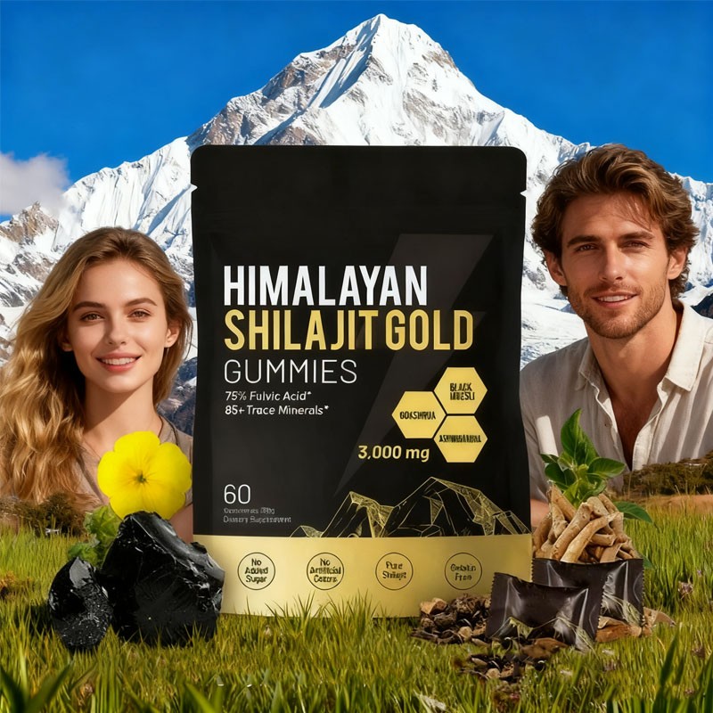 Gummies, Supplement, Micronutrient Shilajit Premium Himalayan New Shilajit 60