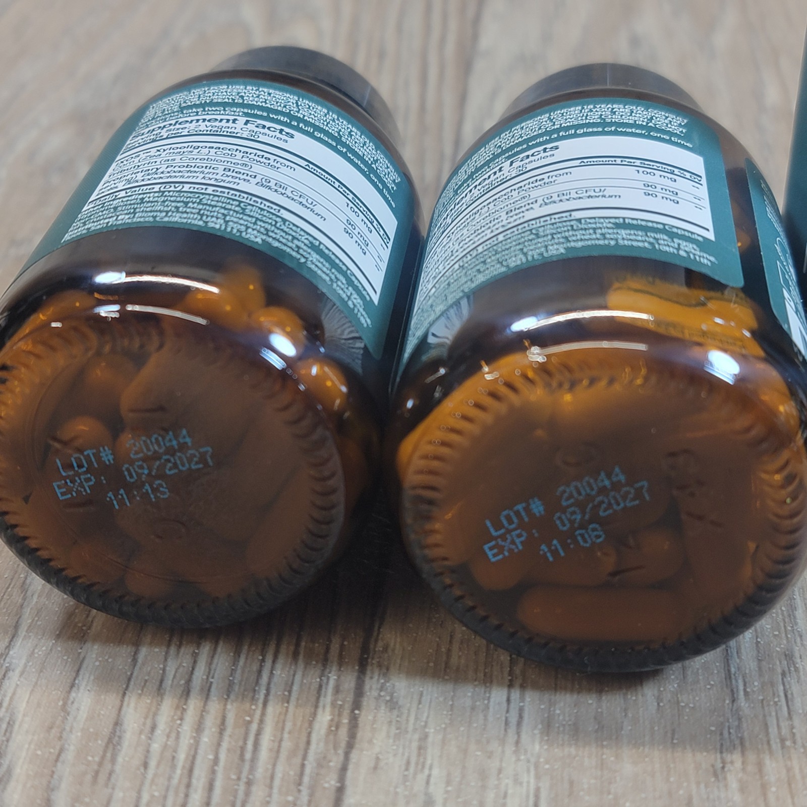 Bioma Probiotics Dietary Supplement for Digestive & Gut Health 120 Caps 09/27