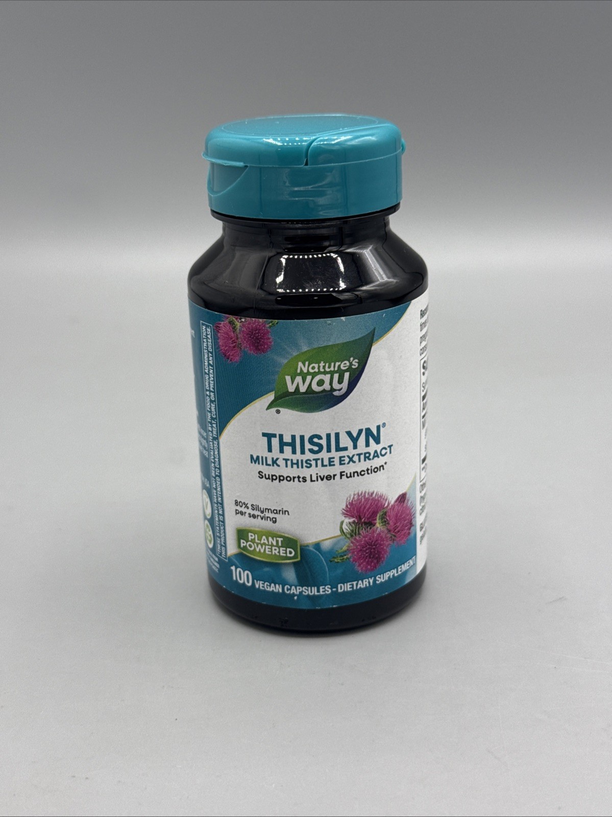 Natures Way THISILYN Milk Thistle Extract 100 veg Capsule liver function 03/2028