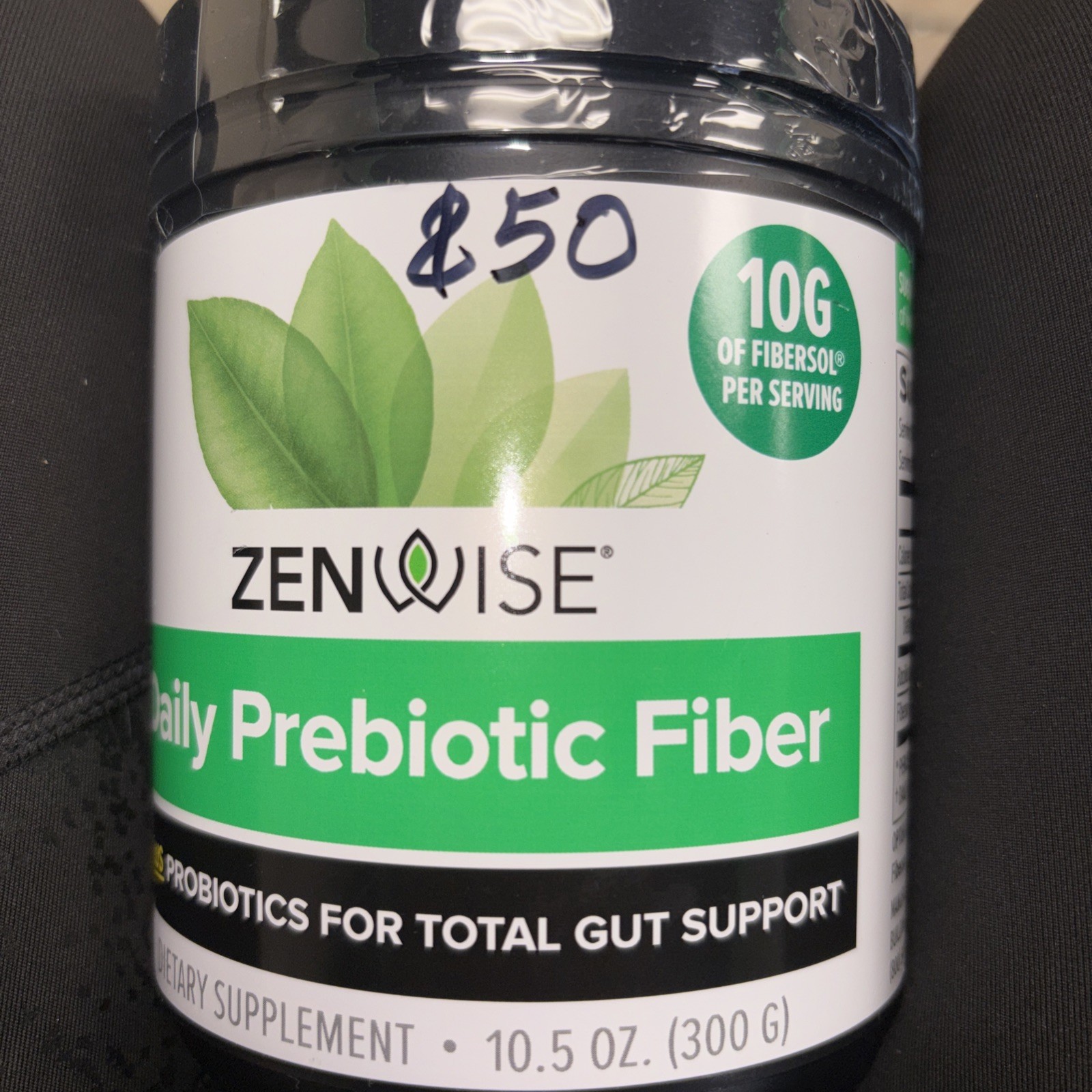 Zenwise Daily Prebiotic Fiber (10g per Serving) Gut Health 10.5