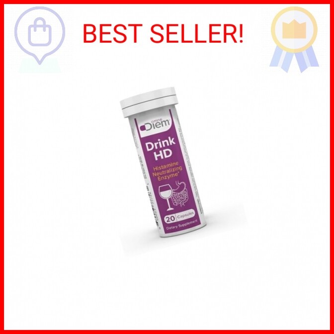 Omne Diem Drink HD Dietary Supplement: Natural Histamine Neutralizing & Digestin