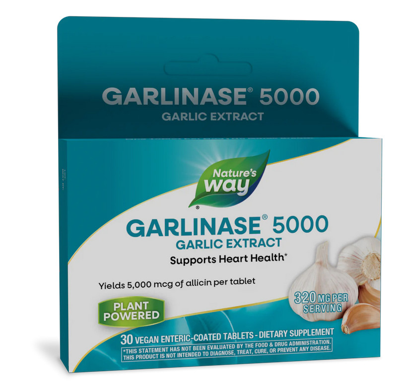 Nature’s Way Garlinase 5000 – 100 tabs
