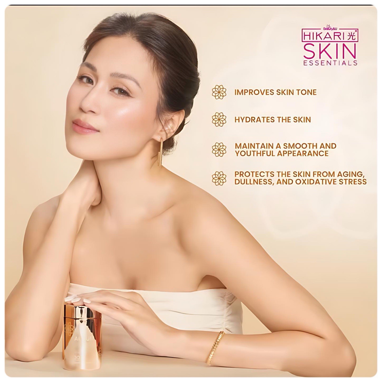 Hikari Aurum S-Acetyl Glutathione Sakura White Tomato Ceramide 30 Capsules