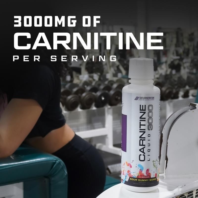 Cutler Nutrition Liquld Carnitine 3000 for Energy andRecovery Support Dietary IT