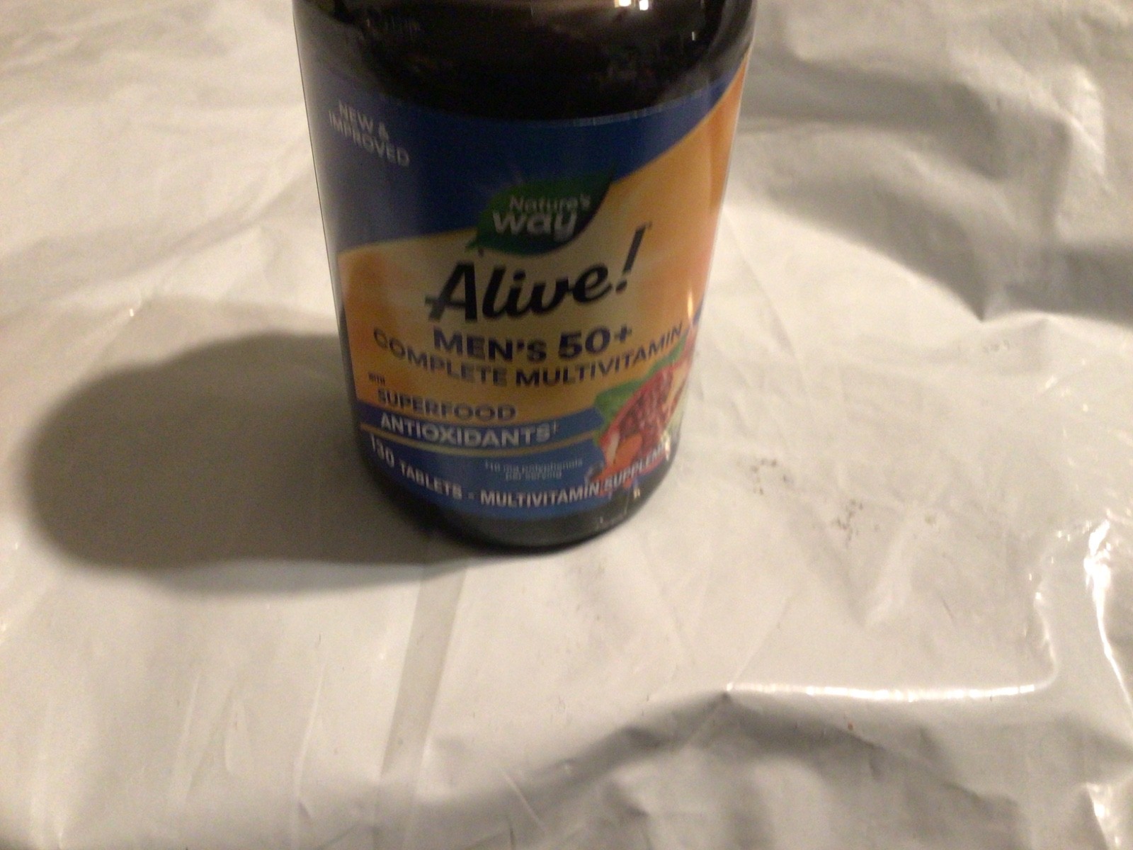 Nature’s Way Alive! Men’s 50+ Complete Multivitamin, 130-Tablets Exp 09/2026