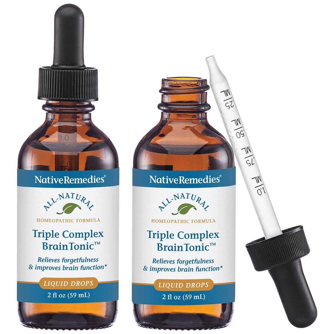 Native Remedies® Triple Complex Brain Tonic 2 Pack