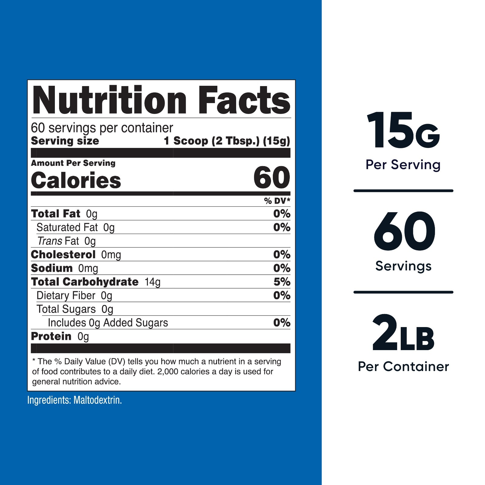 Nutricost Maltodextrin Powder 2LBS – Gluten Free, Non-GMO