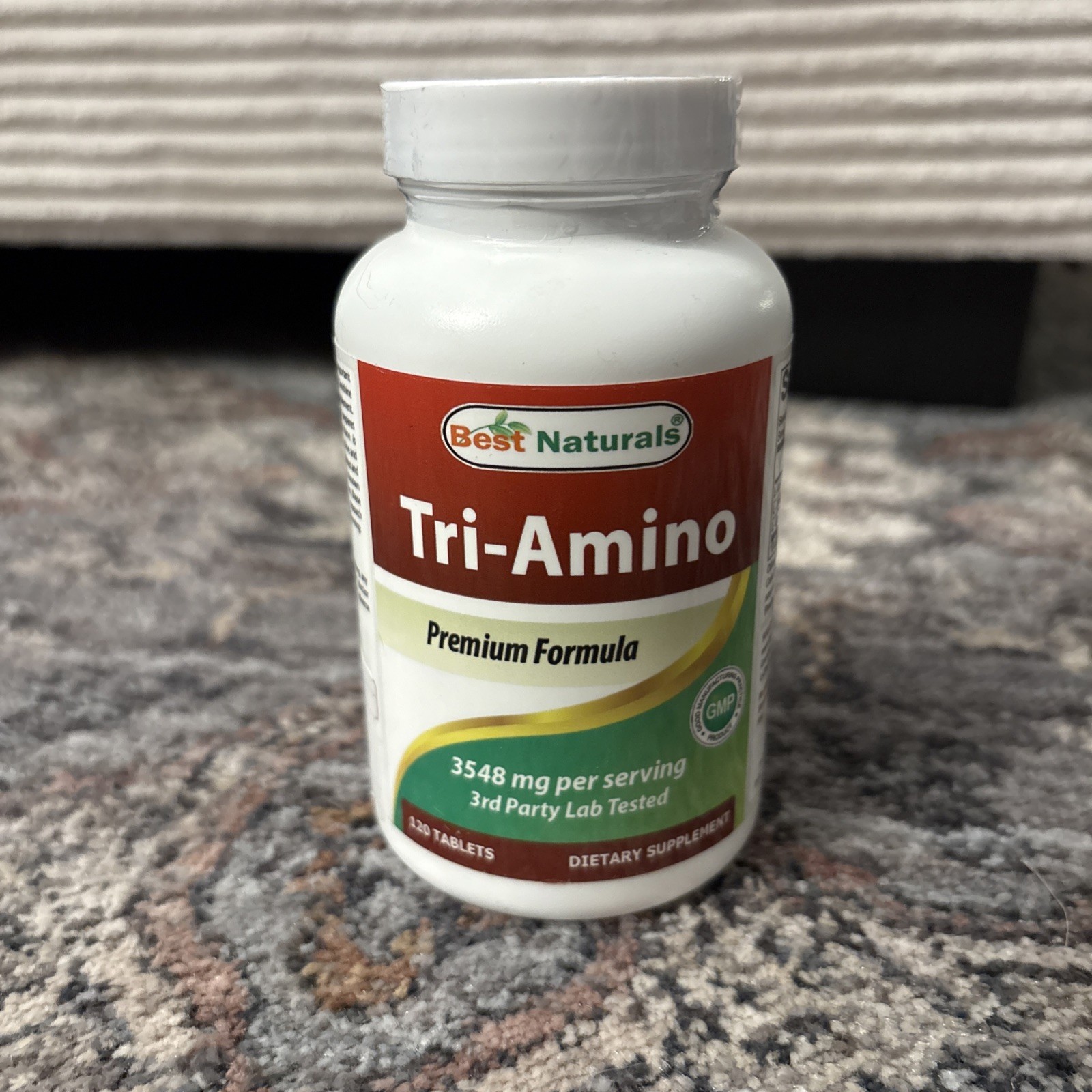 Best Naturals Tri-Amino 120 Tablets Exp 04/2028 NEW