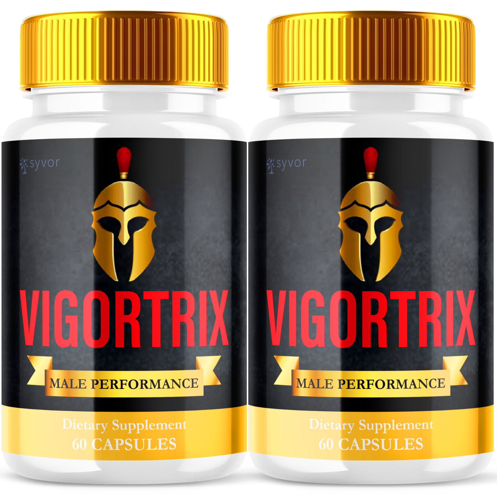 (2 Pack) Vigortrix Male Pills Maximize Energy, Vitality & Stamina 120 Capsules