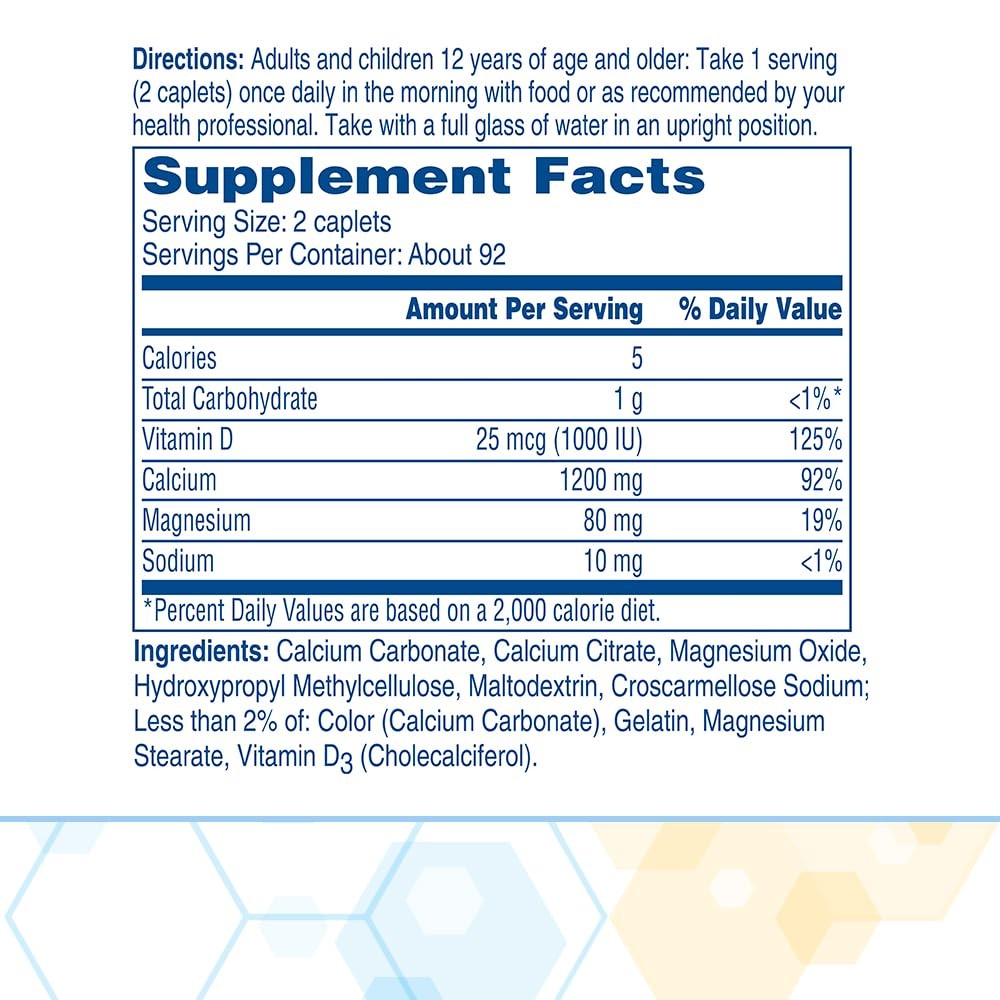 Citracal Slow Release- Calcium 1200 mg with Vitamin D3, Magnesium, Calcium…