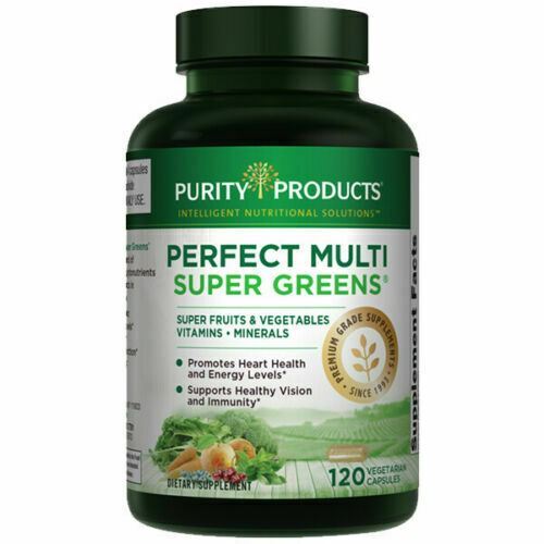 Purity Products Perfect Multi Super Greens 120 caps Brand New