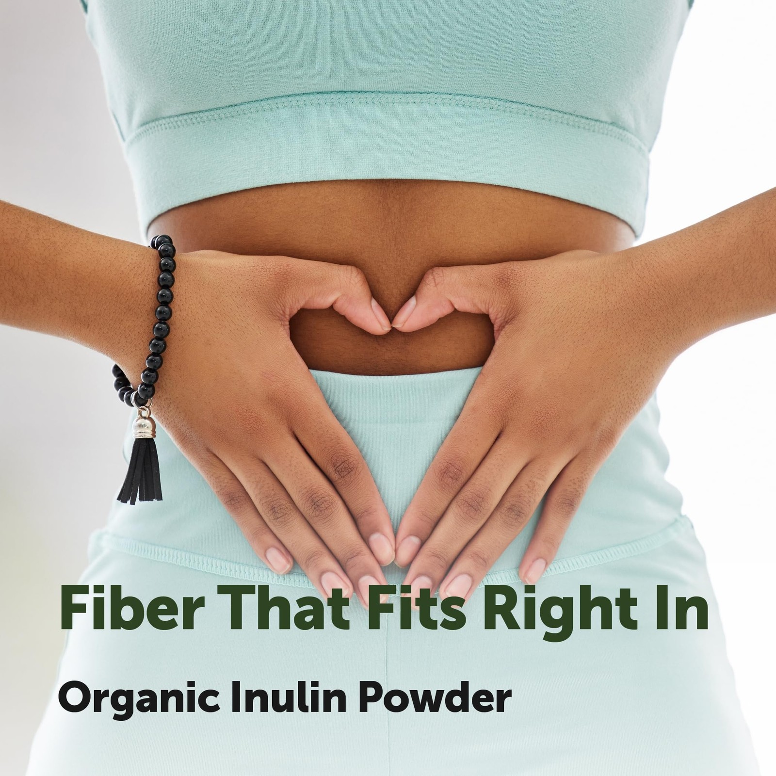 Micro Ingredients Organic Inulin FOS Fiber Powder, 1.1 lb | Quick WaterSolubl…