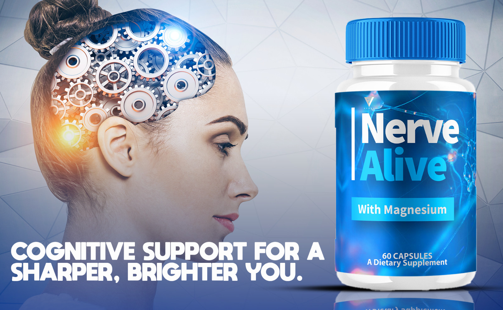 (5 Pack) Nerve Alive with Magnesium NerveAlive Maximum Strength (300 Capsules)