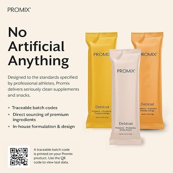 ProMix Debloat Prebiotic & Probiotic | Gut Health, Bloating Relief | 12 Servings