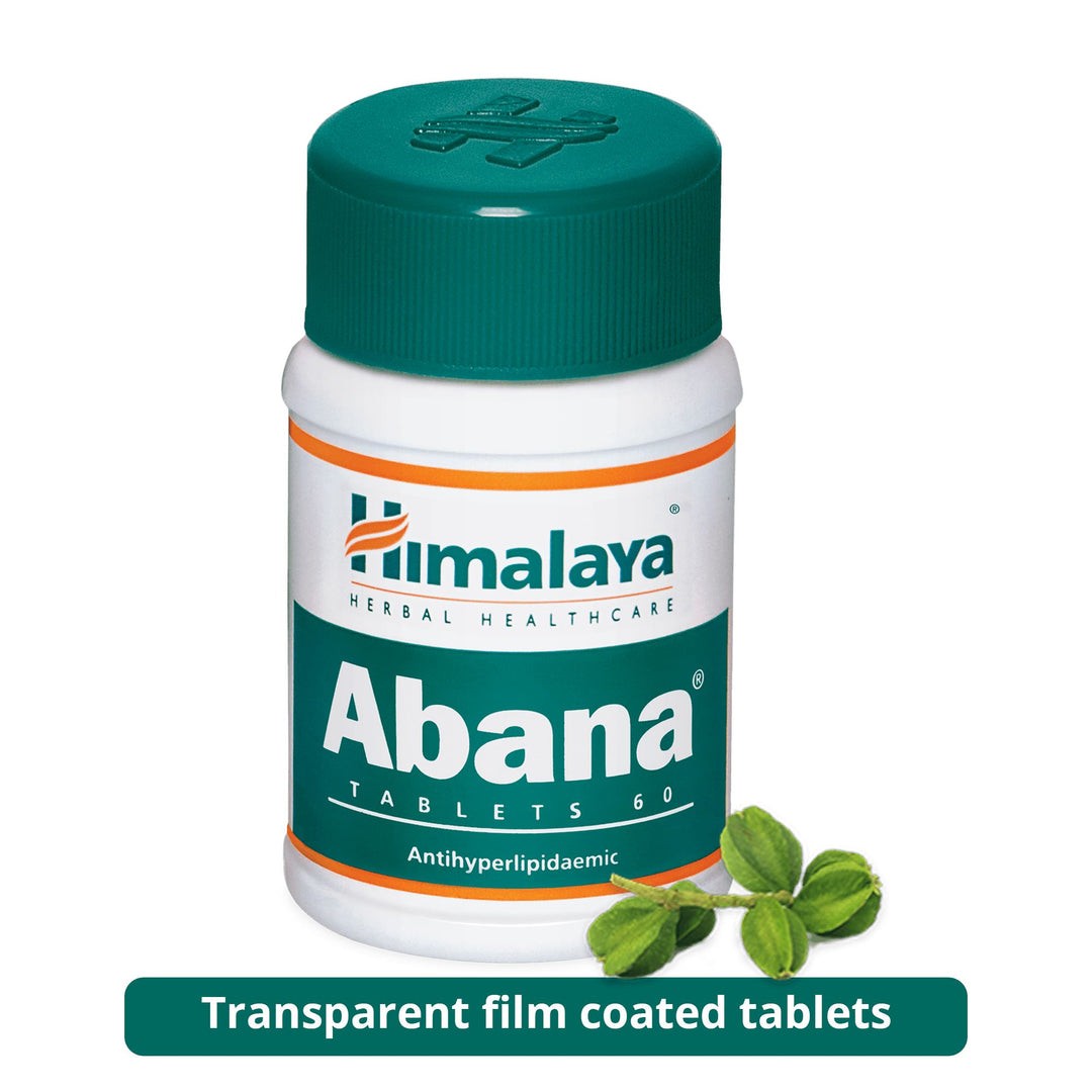 Abana Herbal Heart Wellness Tablets Cardiovascular Health Support Formula | 60Ct