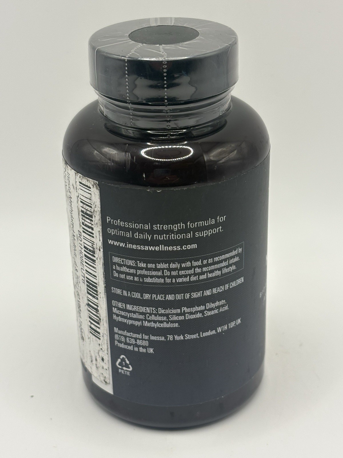 Inessa Methylated Multivitamin for Men and Women – 60 Count (Pack of 1)