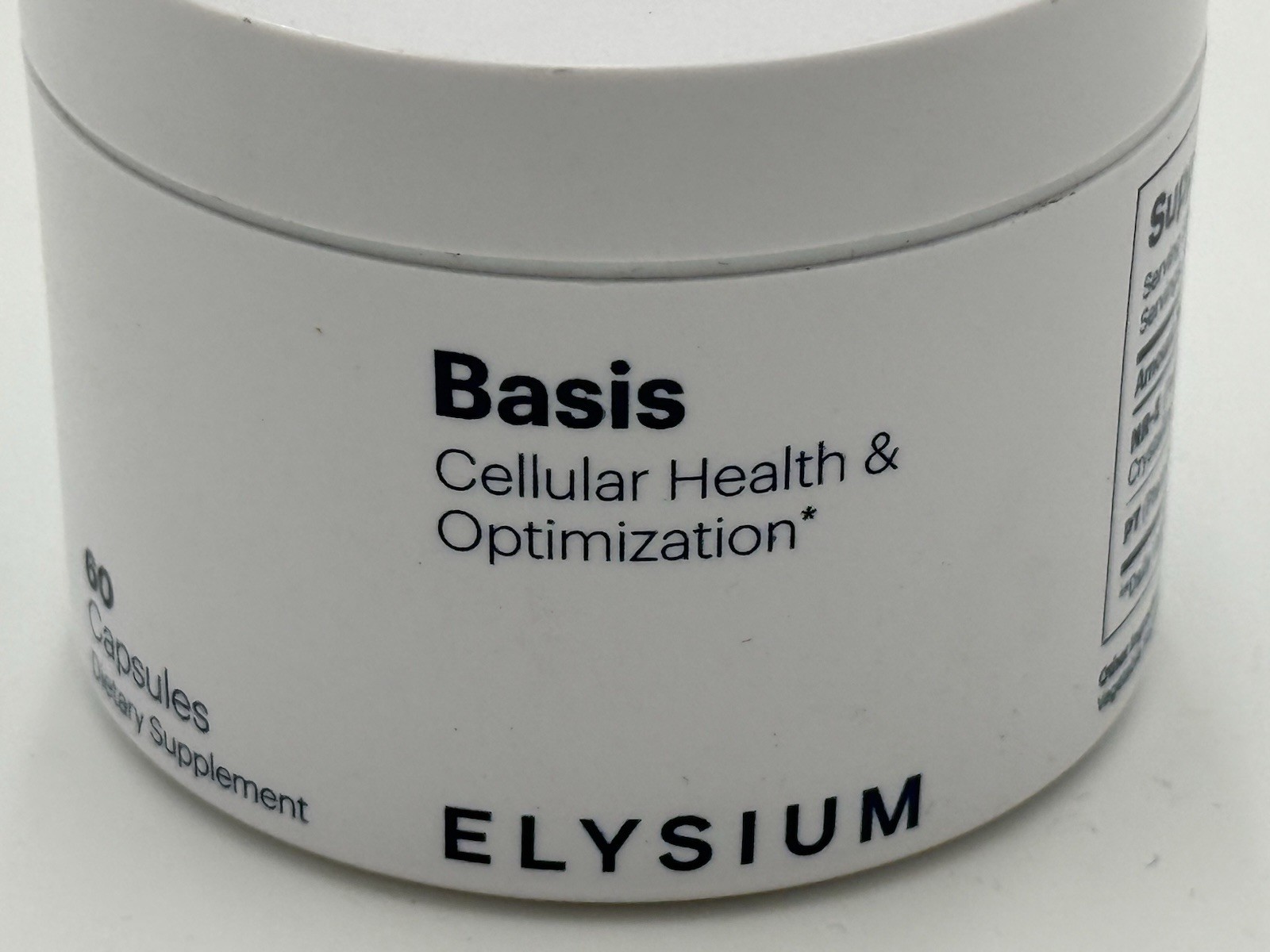 Elysium Basis Cellular Health and Optimization Supplement Free Shipping 02/2027