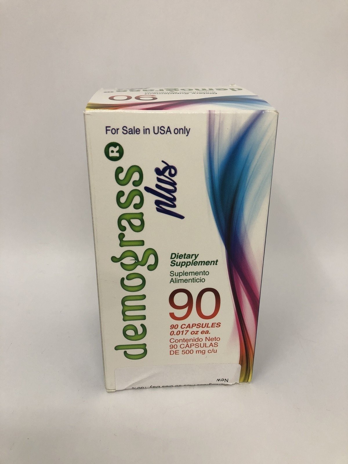 Demograss Plus 90 Day 100% Original Natural Supplement 90 capsules – 3 months