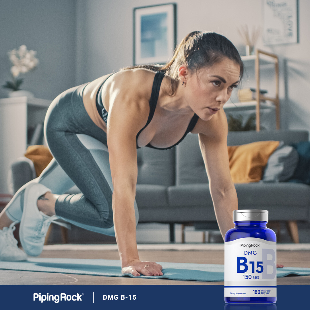 DMG (B-15) 150 mg | 180 Vegetarian Tablets | Non-GMO | By Piping Rock